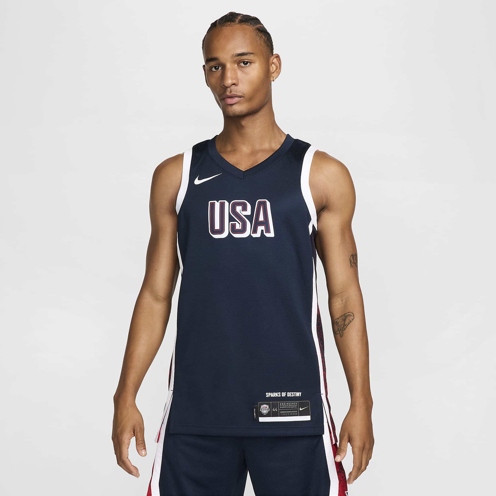 USAB Limited Road Men's Nike Basketball Jersey. Nike IL